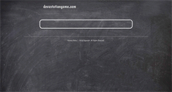 Desktop Screenshot of devastationgame.com